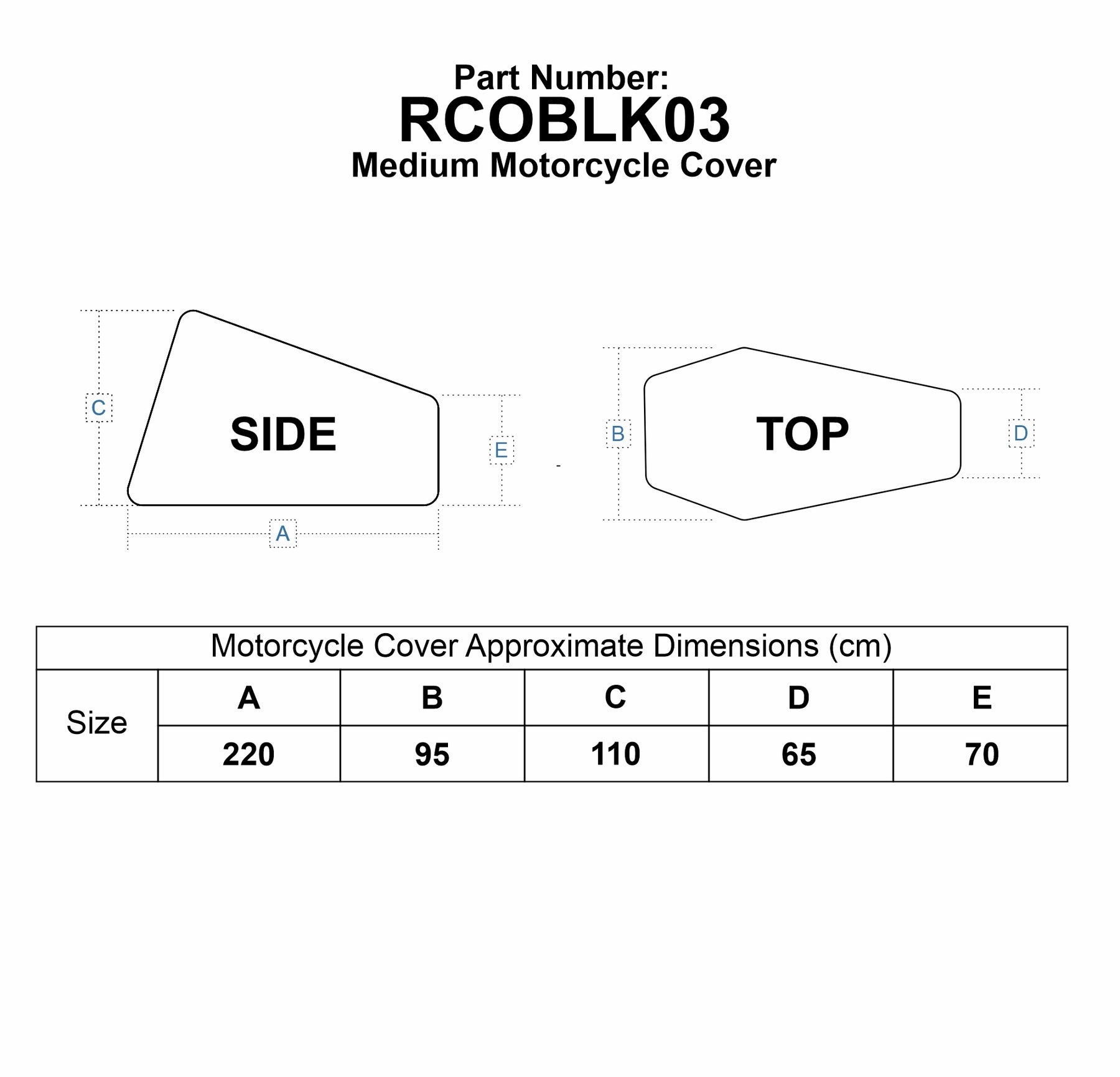Bike It 'Nautica' Outdoor Motorcycle Rain Cover (8 Pack)