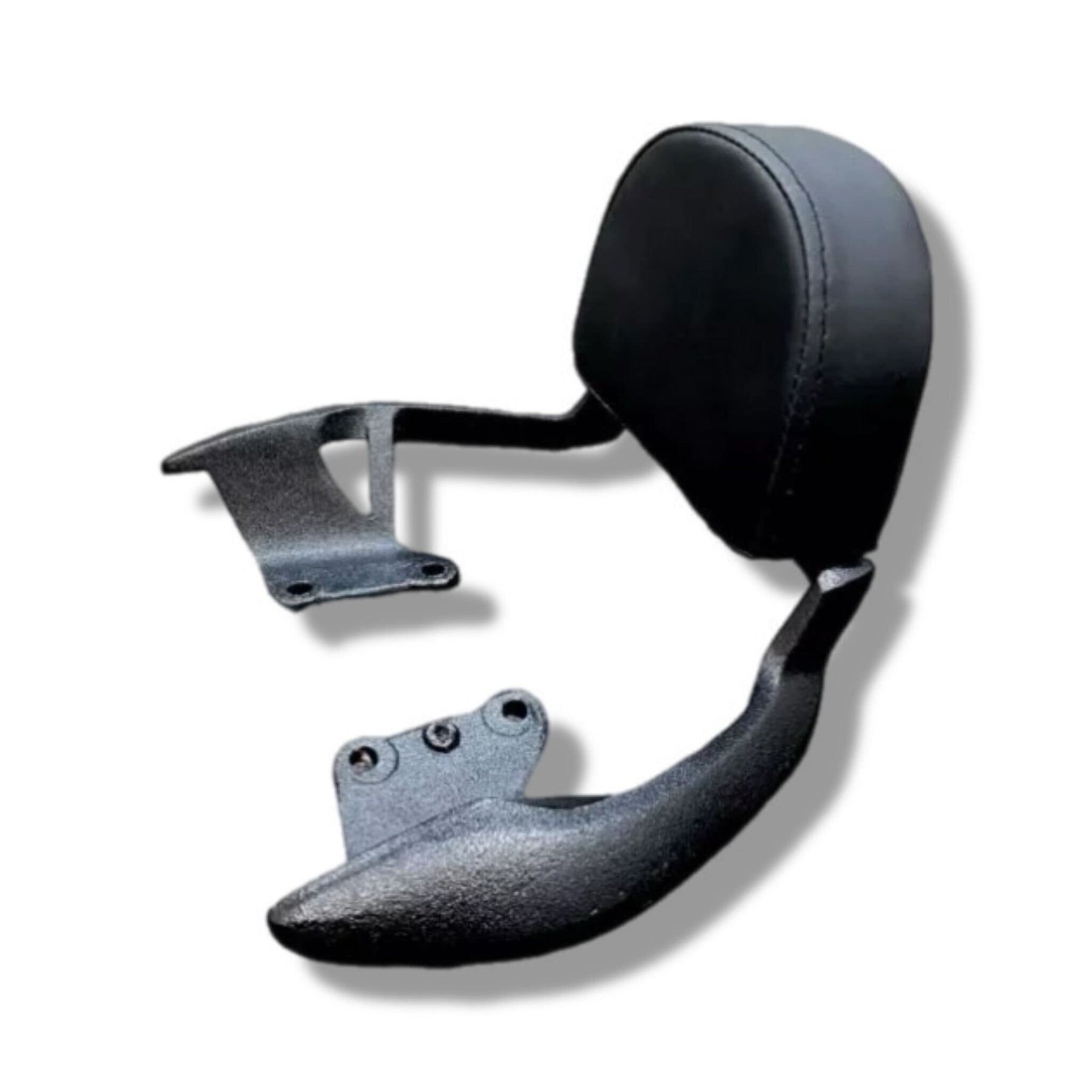 Royal Enfield Hunter 350cc Backrest & PIllion Pad - Black