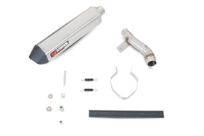 Honda CBF 600 (2008–2014) Scorpion Exhaust Serket Parallel Slip-on - Brushed Stainless