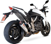 Honda CB 1000 R (2008–2017) Scorpion Exhaust Serket Taper Slip-on - Brushed Stainless
