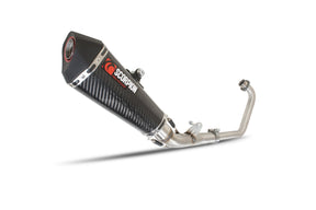 Honda CBR 125 R (2011–2016) Scorpion Exhaust Serket Taper Full System - Carbon Fibre