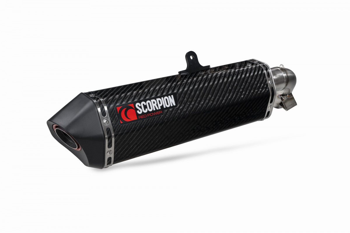 Honda VFR 800F (2014–2020) Scorpion Exhaust Serket Parallel Slip-on - Carbon Fibre