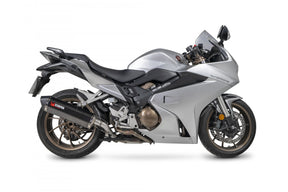 Honda VFR 800F (2014–2020) Scorpion Exhaust Serket Parallel Slip-on - Carbon Fibre