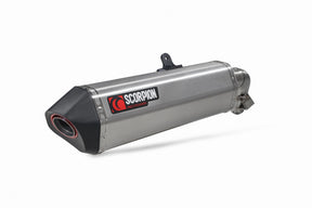 Honda VFR 800F (2014–2020) Scorpion Exhaust Serket Parallel Slip-on - Brushed Stainless