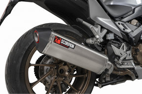 Honda VFR 800F (2014–2020) Scorpion Exhaust Serket Parallel Slip-on - Titanium