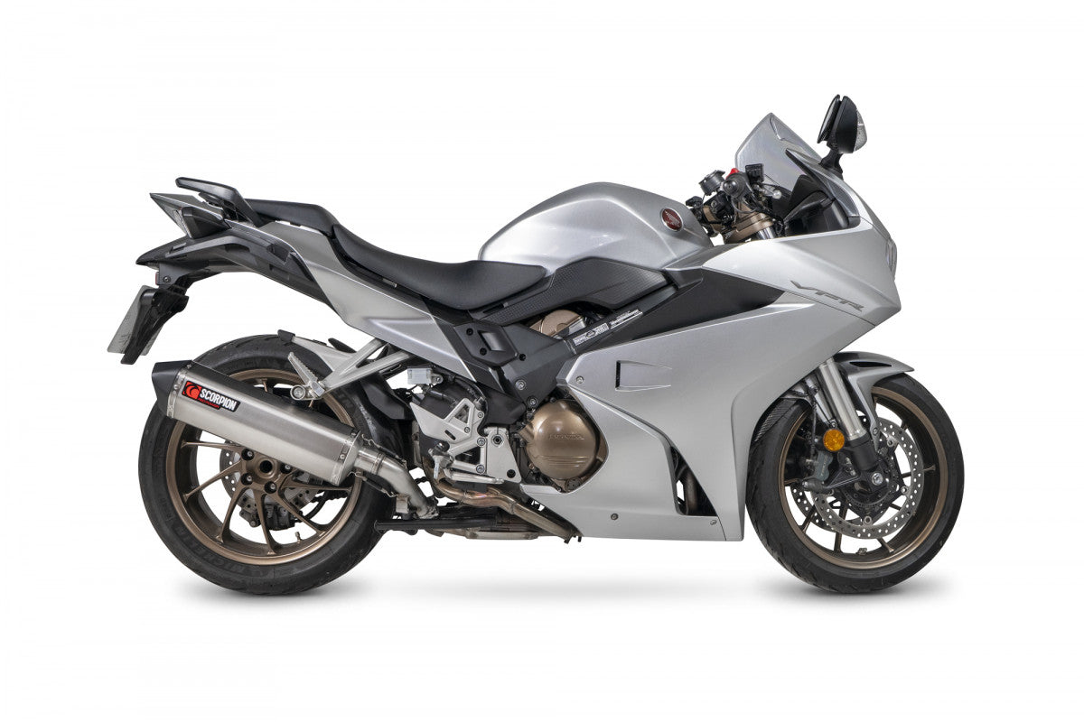 Honda VFR 800F (2014–2020) Scorpion Exhaust Serket Parallel Slip-on - Titanium