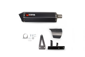 Honda CRF 1000 L Africa Twin (2015–2019) Scorpion Exhaust Serket Parallel Slip-on - Black Ceramic