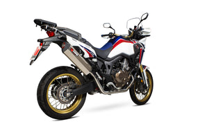 Honda CRF 1000 L Africa Twin (2015–2017) Scorpion Exhaust Serket Parallel Full System - Titanium