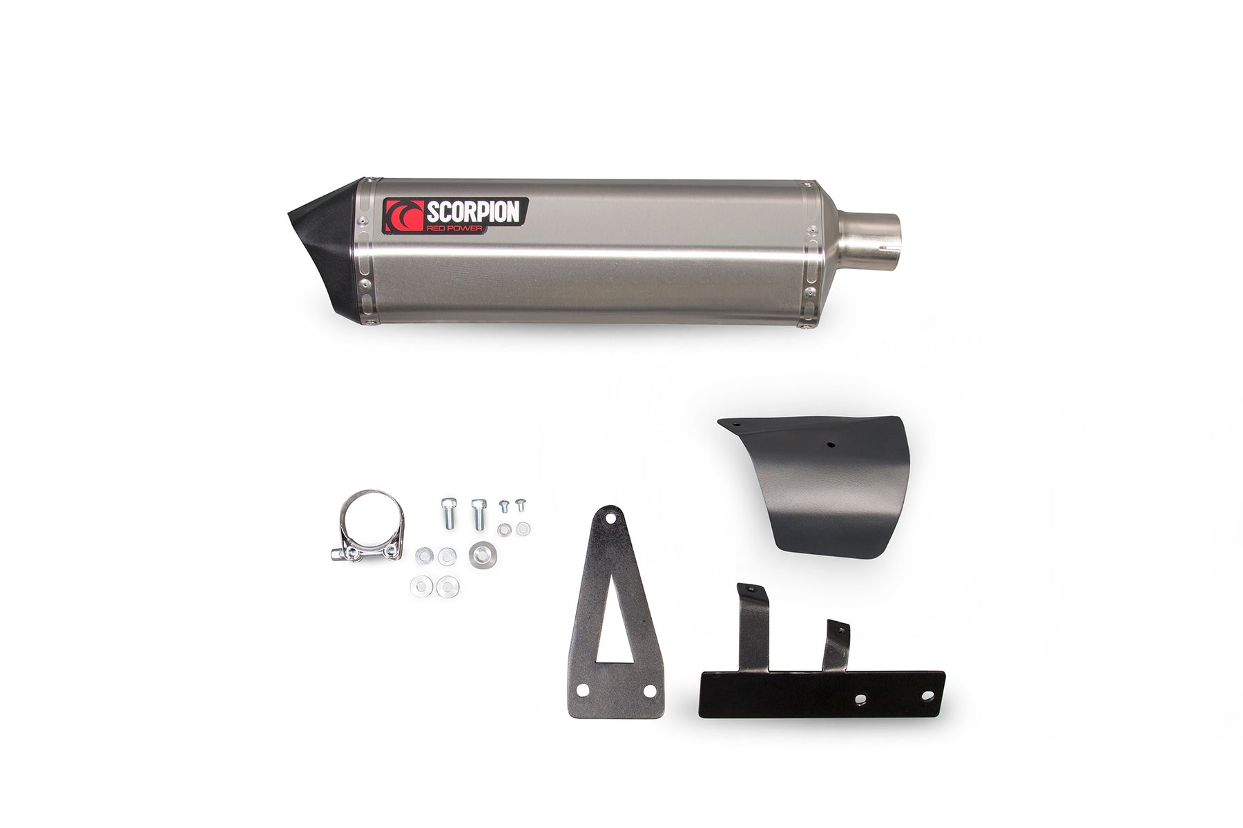 Honda CRF 1000 L Africa Twin (2015–2019) Scorpion Exhaust Serket Parallel Slip-on - Titanium