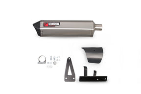 Honda CRF 1000 L Africa Twin (2015–2019) Scorpion Exhaust Serket Parallel Slip-on - Titanium