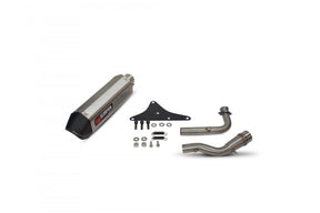 Honda PCX 125 (2014-2016) SCORPION Exhaust Serket Full System – Brushed Stainless Steel