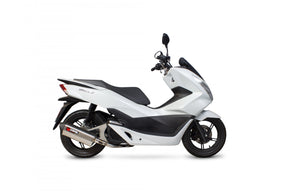 Honda PCX 125 (2014-2016) SCORPION Exhaust Serket Full System – Brushed Stainless Steel