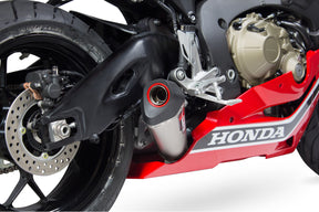 Honda CBR 1000 RR inc SP (2017–2019) Scorpion Exhaust Serket Taper Slip-on - Titanium