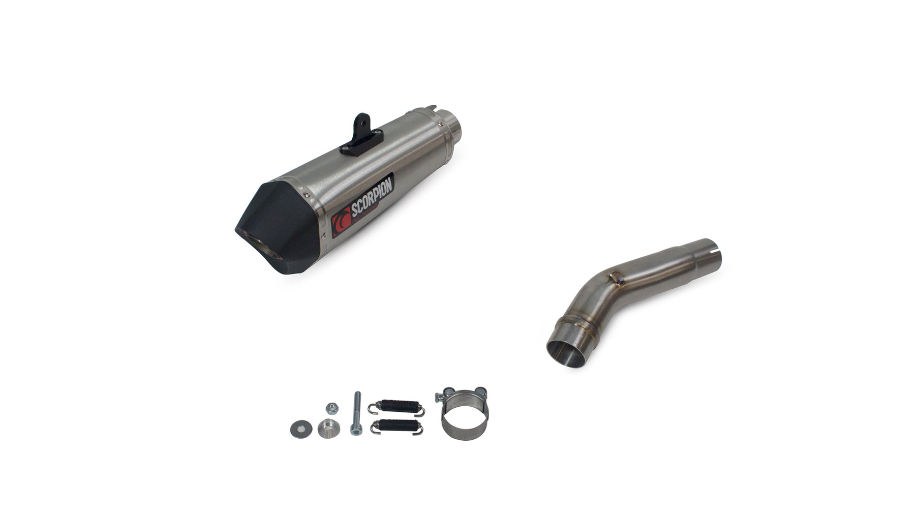 Honda CBR 250 RR (2017–2019) Scorpion Exhaust Serket Taper Slip-on - Brushed Stainless