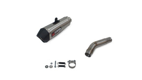 Honda CBR 250 RR (2017–2019) Scorpion Exhaust Serket Taper Slip-on - Brushed Stainless