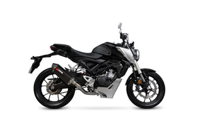 Honda CB 125 R (2018–2020) Scorpion Exhaust Serket Parallel Full System - Carbon Fibre