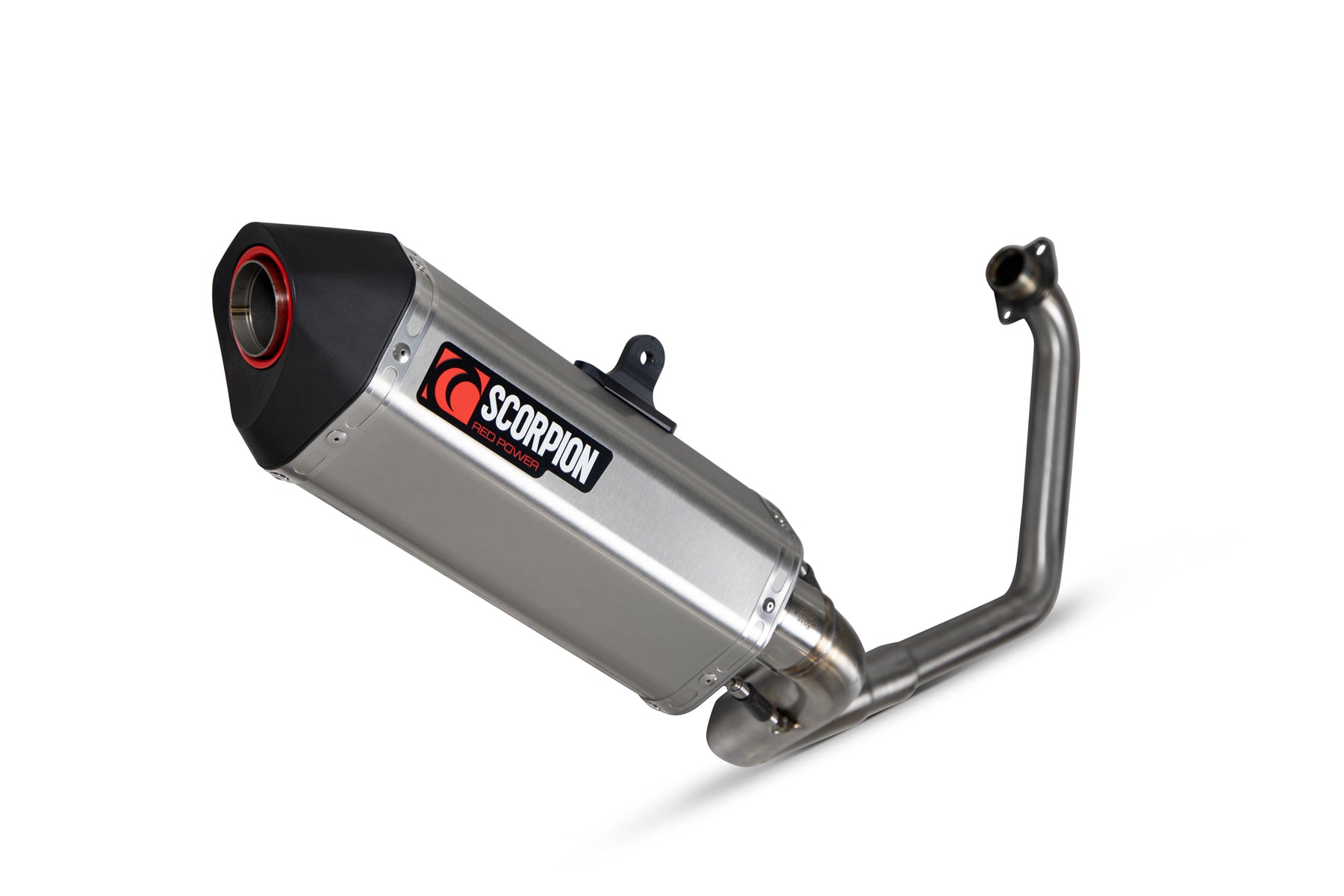 Honda CB 125 R (2018–2020) Scorpion Exhaust Serket Parallel Full System - Brushed Stainless