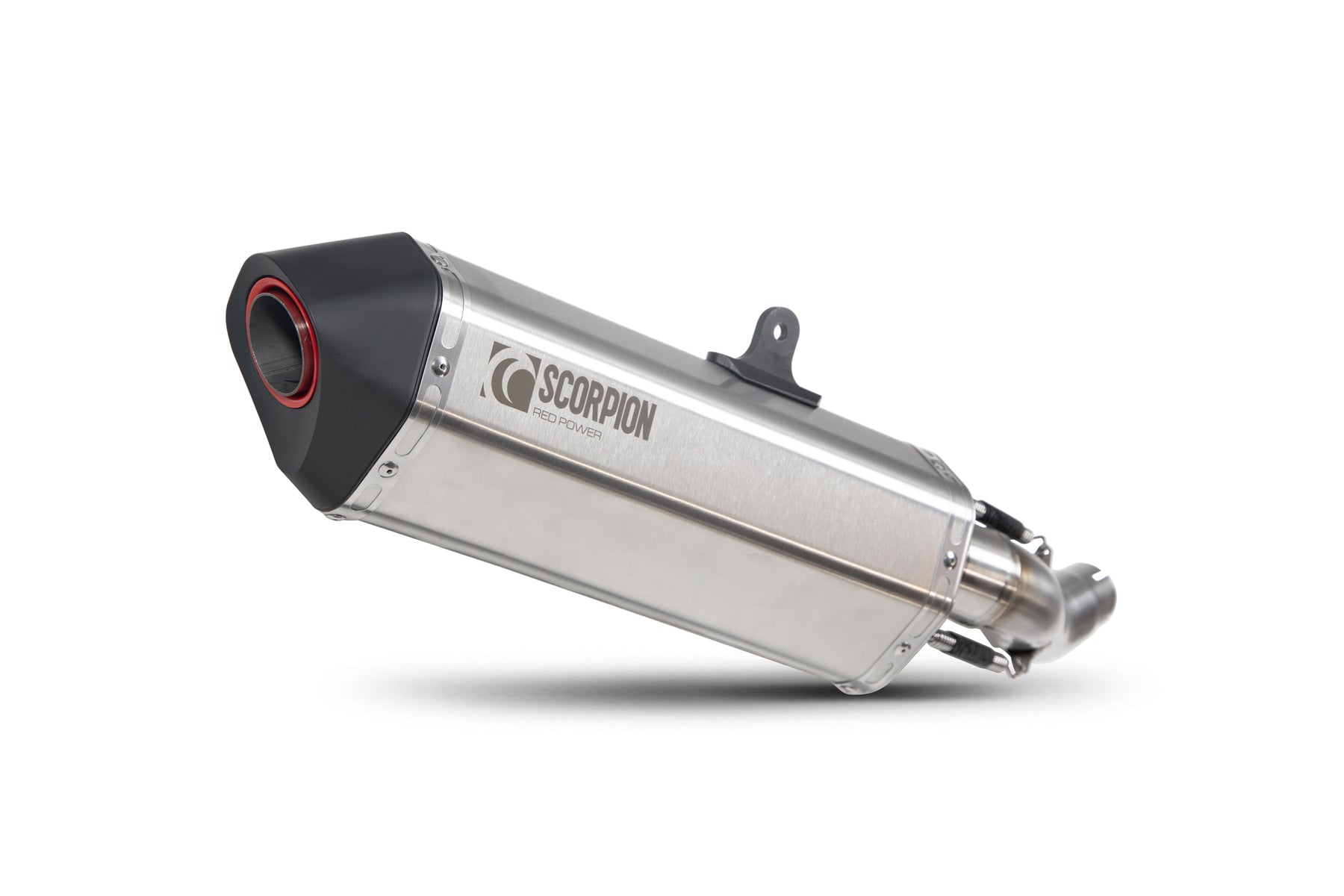 Honda CB 300 R (2017–2022) Scorpion Exhaust Serket Parallel Slip-on - Brushed Stainless