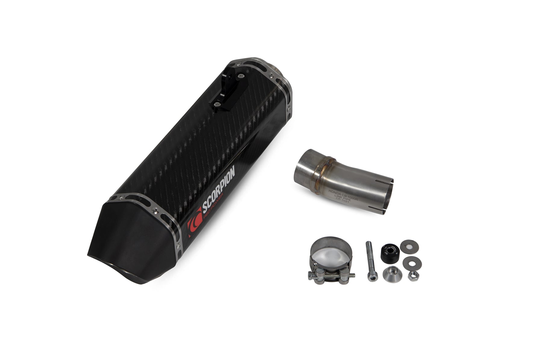 Honda CB 1000 R (2018–2020) Scorpion Exhaust Serket Parallel Slip-on - Carbon Fibre