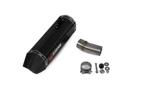 Honda CB 1000 R (2018–2020) Scorpion Exhaust Serket Parallel Slip-on - Carbon Fibre