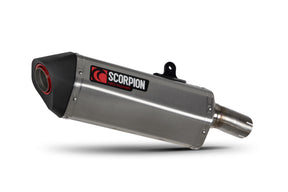 Honda CB 1000 R (2018–2020) Scorpion Exhaust Serket Parallel Slip-on - Brushed Stainless