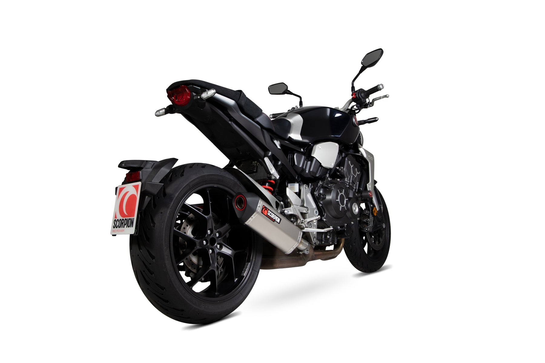 Honda CB 1000 R (2018–2020) Scorpion Exhaust Serket Parallel Slip-on - Titanium