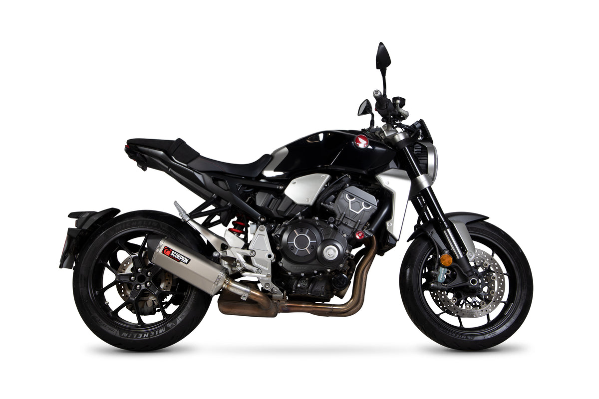 Honda CB 1000 R (2018–2020) Scorpion Exhaust Serket Parallel Slip-on - Titanium