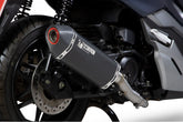 Honda Forza 300 (2018–2021) SCORPION Exhaust Serket Full System – Black Ceramic