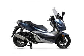 Honda Forza 300 (2018–2021) SCORPION Exhaust Serket Full System - Brushed Stainless Steel