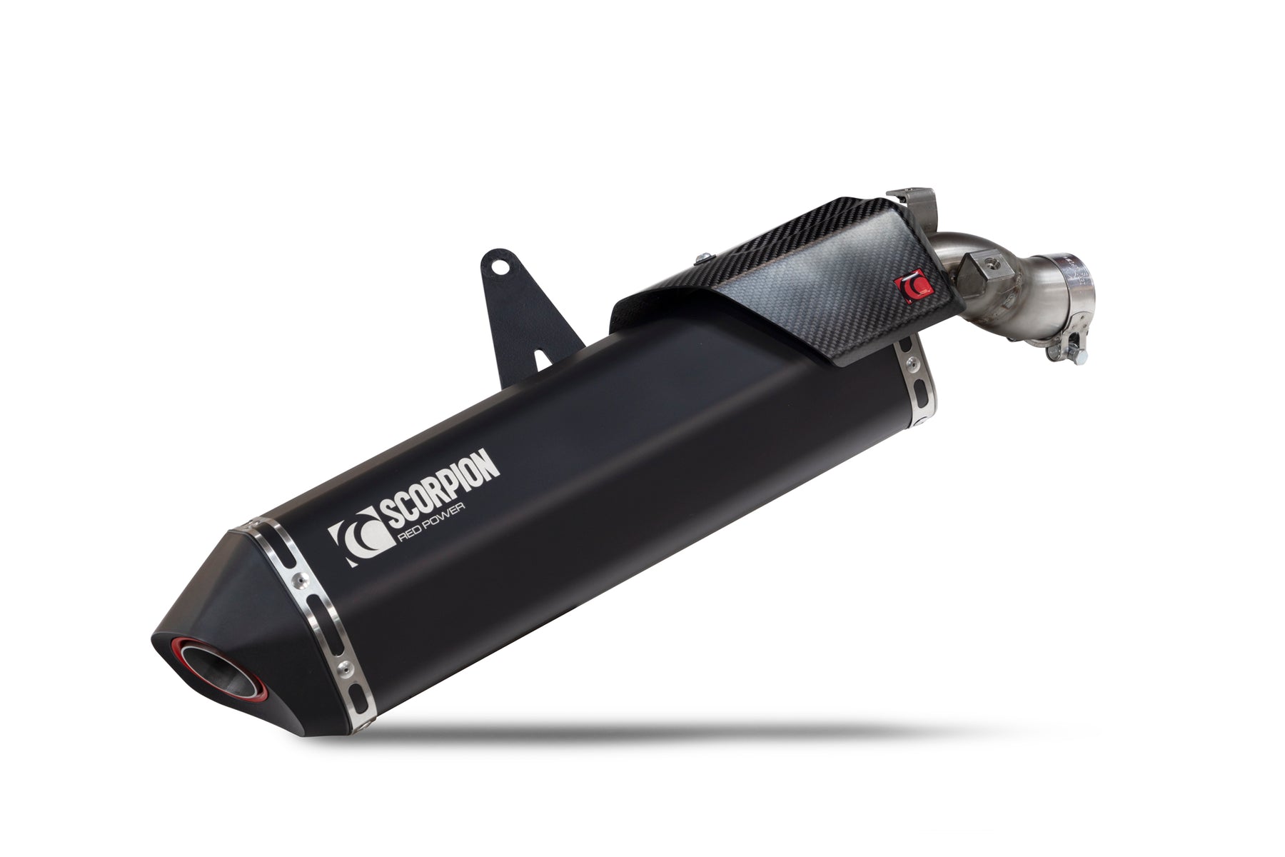 Honda CRF 1100 Africa Twin (2020–2025) Scorpion Exhaust Serket Slip-on - Black Ceramic