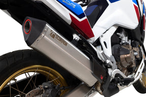 Honda CRF 1100 Africa Twin (2020–2025) Scorpion Exhaust Serket Slip-on - Stainless Steel