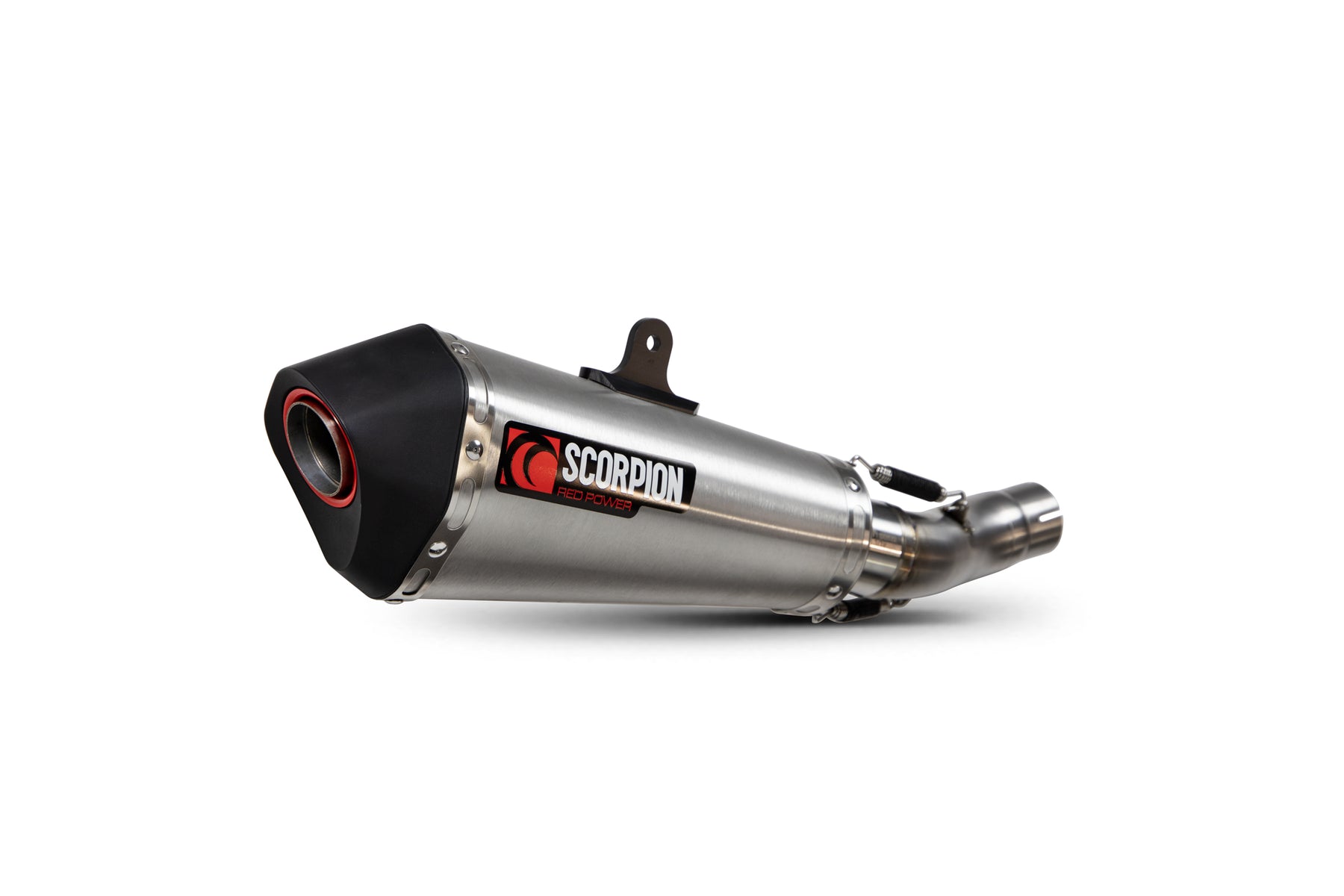 Honda CB 500 F (2019–2025) Scorpion Exhaust Serket Taper Slip-on - Brushed Stainless