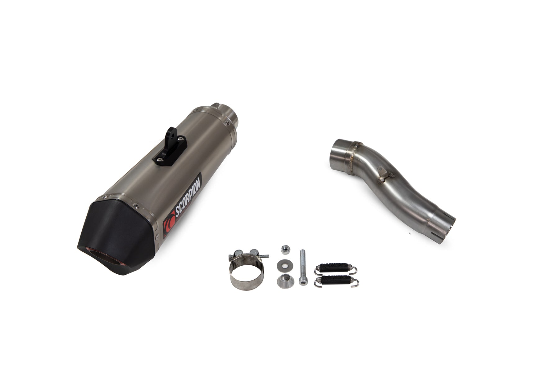Honda CB 500 F (2019–2025) Scorpion Exhaust Serket Taper Slip-on - Titanium