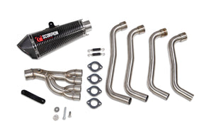 Honda CB 650 R (2019–2023) Scorpion Exhaust Serket Taper Full System - Carbon Fibre