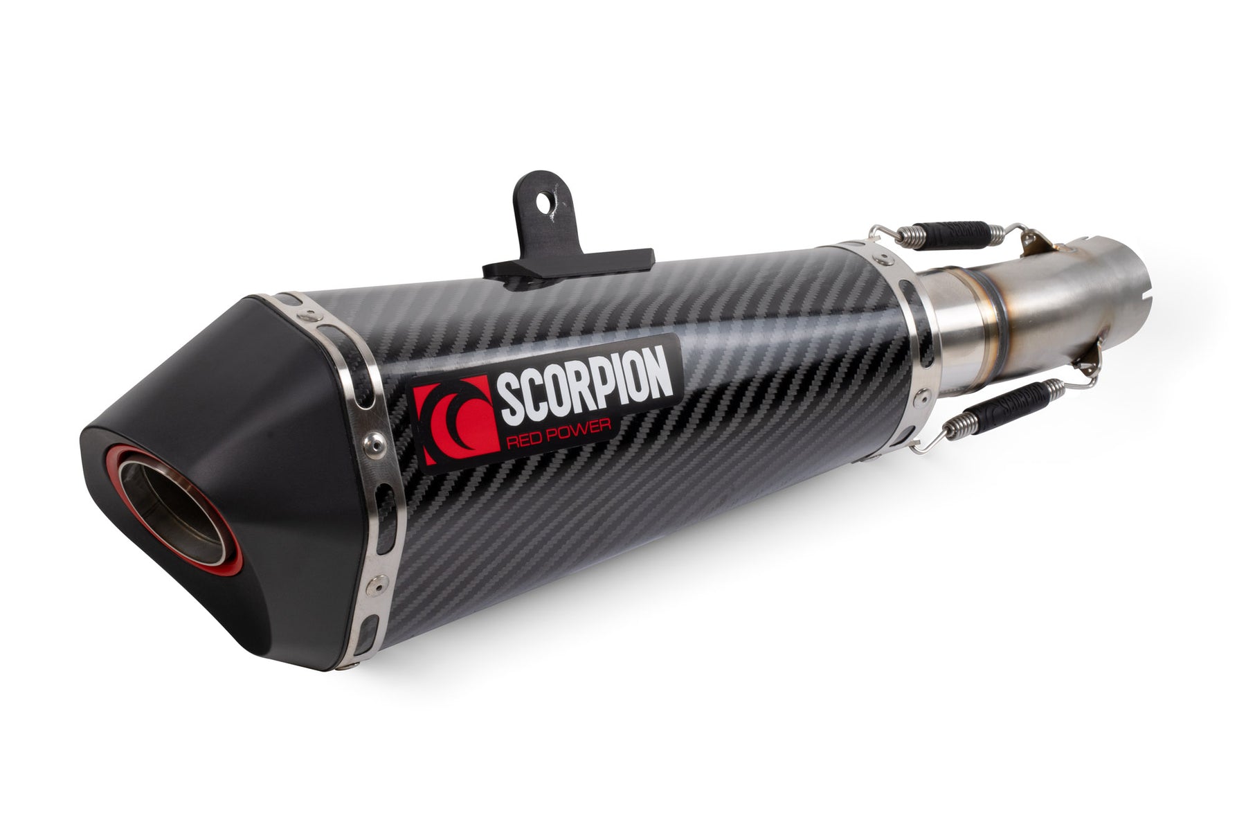 Honda CB 750 Hornet (2023–2025) Scorpion Exhaust Serket Taper Slip-on - Carbon Fibre