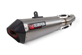 Honda CB 750 Hornet (2023–2025) Scorpion Exhaust Serket Taper Slip-on - Stainless Steel