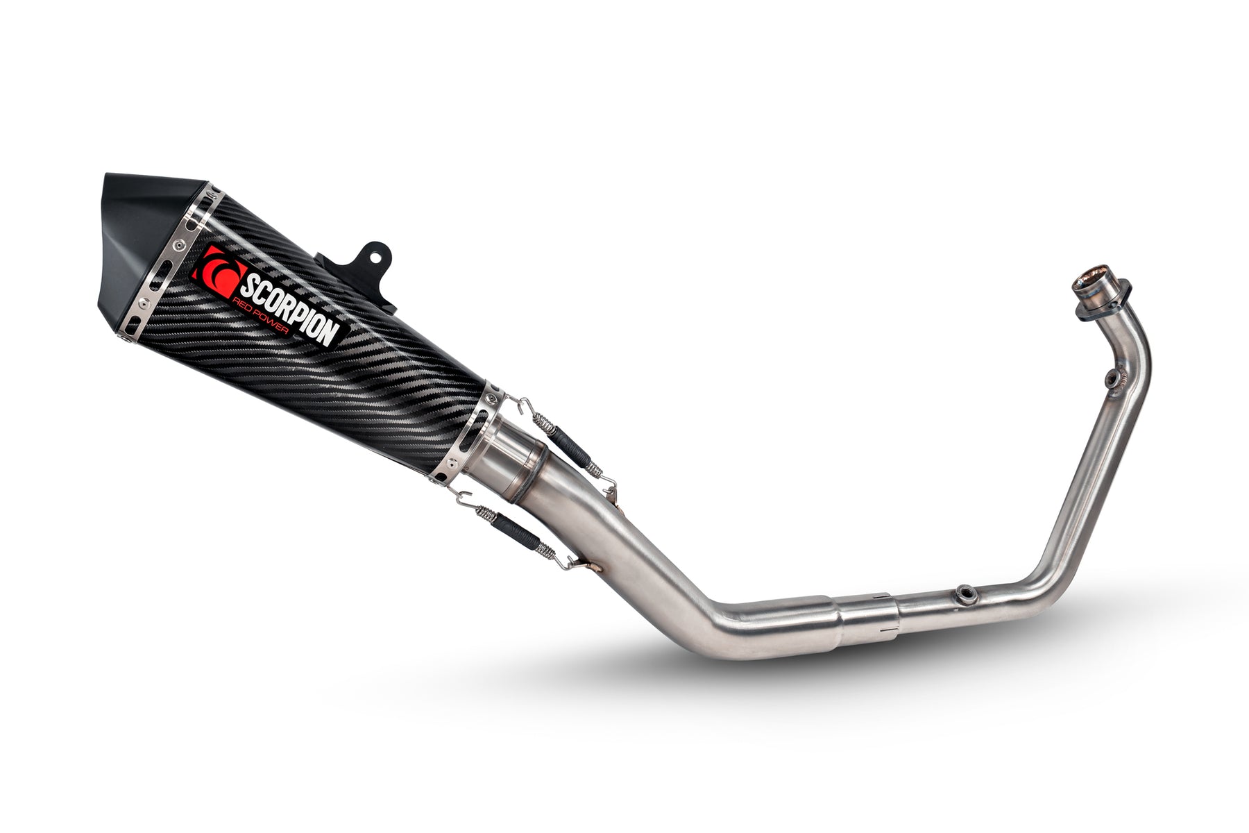 Honda CB 125 R Euro 5 (2024–2025) Scorpion Exhaust Serket Taper Full System - Carbon Fibre