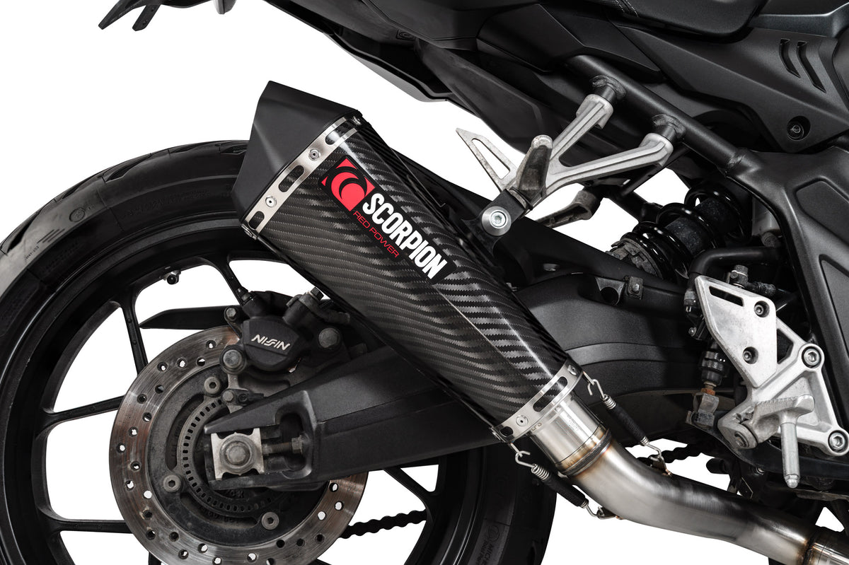 Honda CBR 650 R (2024–2025) Scorpion Exhaust Serket Taper Full System - Carbon Fibre