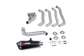 Honda CBR 650 R (2024–2025) Scorpion Exhaust Serket Taper Full System - Carbon Fibre