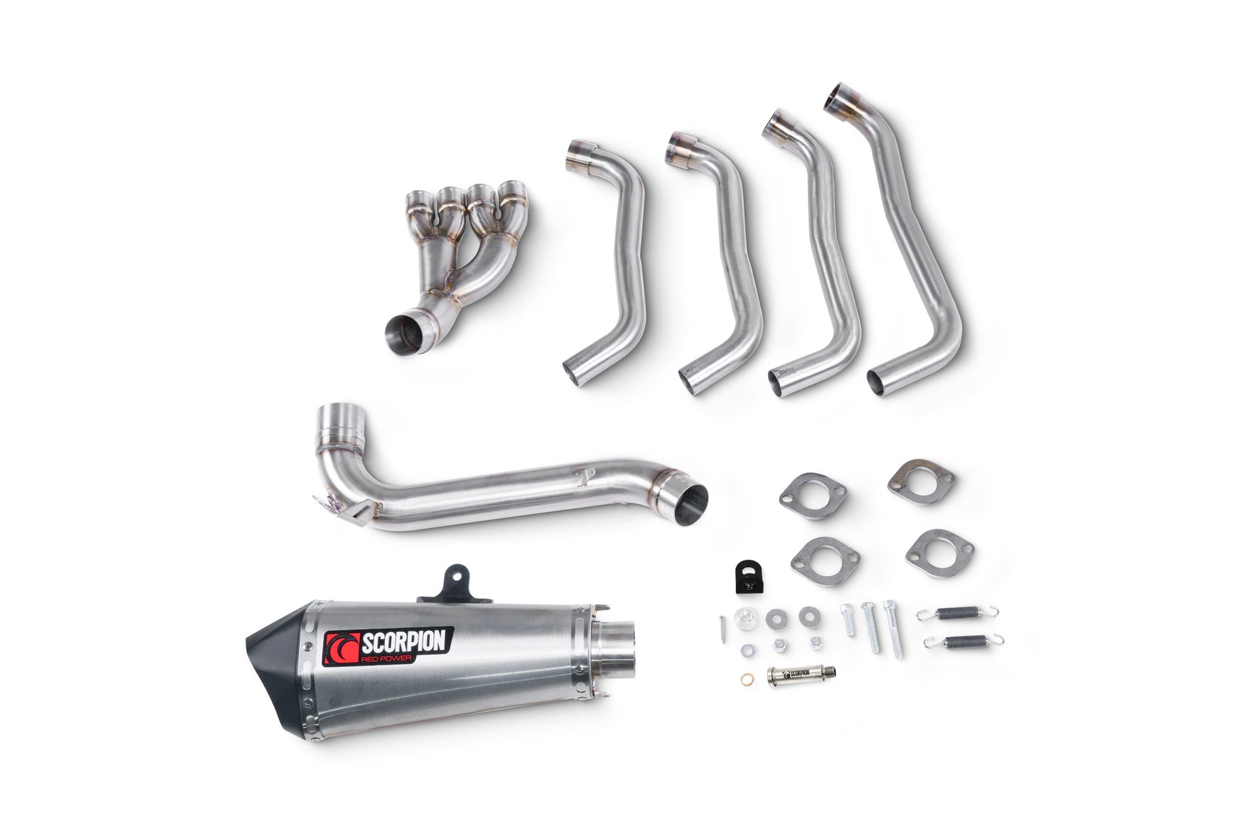 Honda CBR 650 R (2024–2025) Scorpion Exhaust Serket Taper Full System - Brushed Stainless