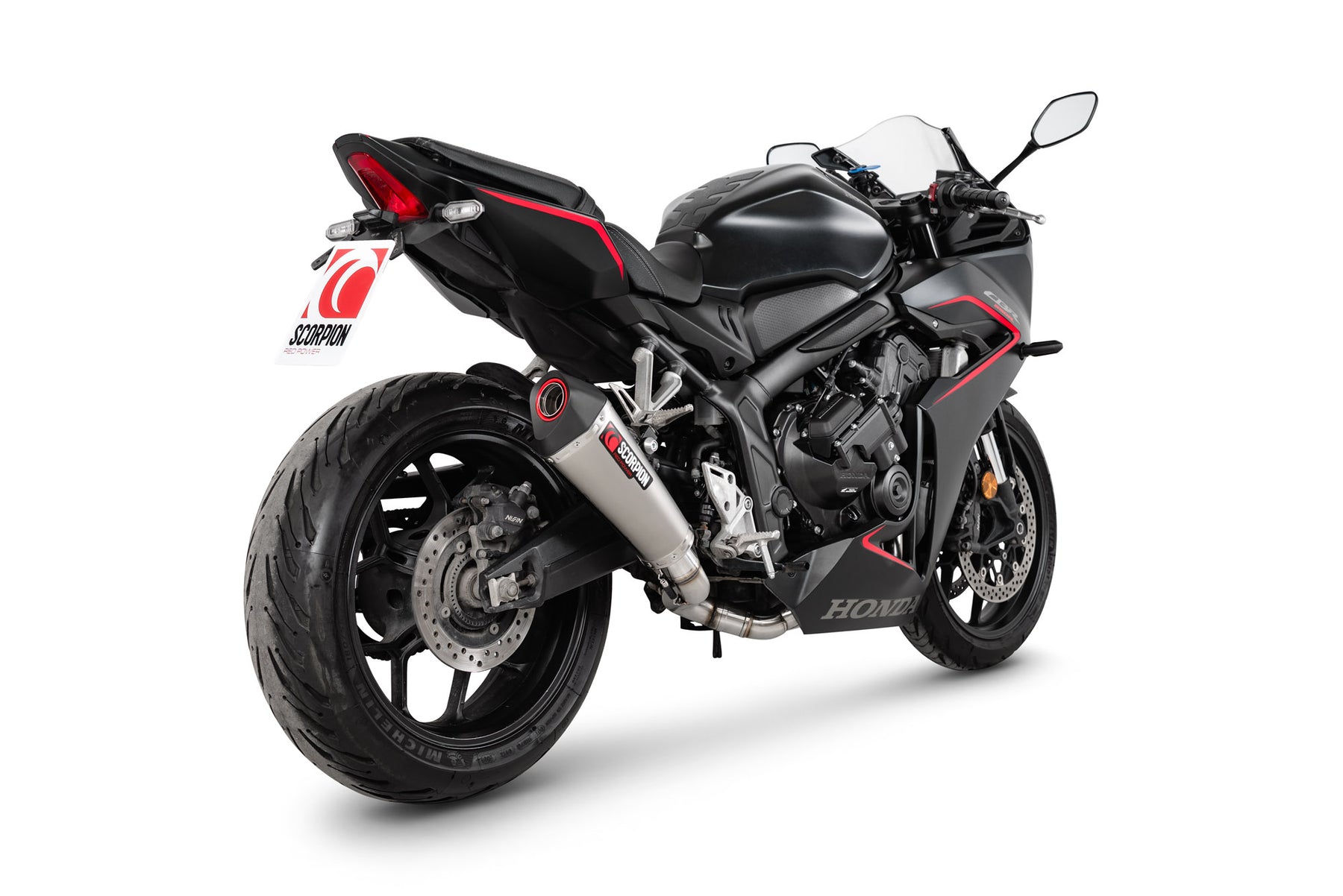 Honda CBR 650 R (2024–2025) Scorpion Exhaust Serket Taper Full System - Titanium