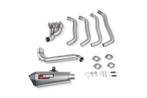 Honda CBR 650 R (2024–2025) Scorpion Exhaust Serket Taper Full System - Titanium