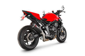Honda CB 1000 Hornet Euro 5 (2025) Scorpion Exhaust Serket Parallel Slip-on - Carbon Fibre