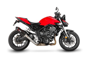 Honda CB 1000 Hornet Euro 5 (2025) Scorpion Exhaust Serket Parallel Slip-on - Carbon Fibre
