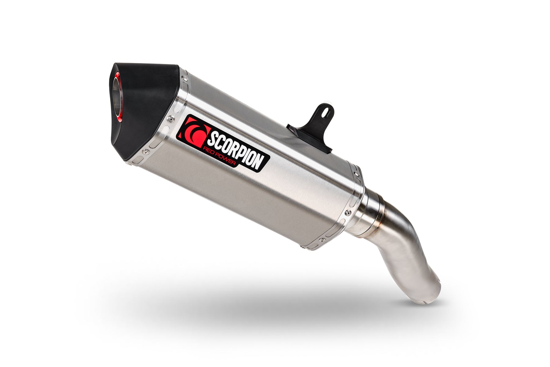 Honda CB 1000 Hornet Euro 5 (2025) Scorpion Exhaust Serket Parallel Slip-on - Brushed Stainless