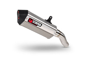 Honda CB 1000 Hornet Euro 5 (2025) Scorpion Exhaust Serket Parallel Slip-on - Brushed Stainless