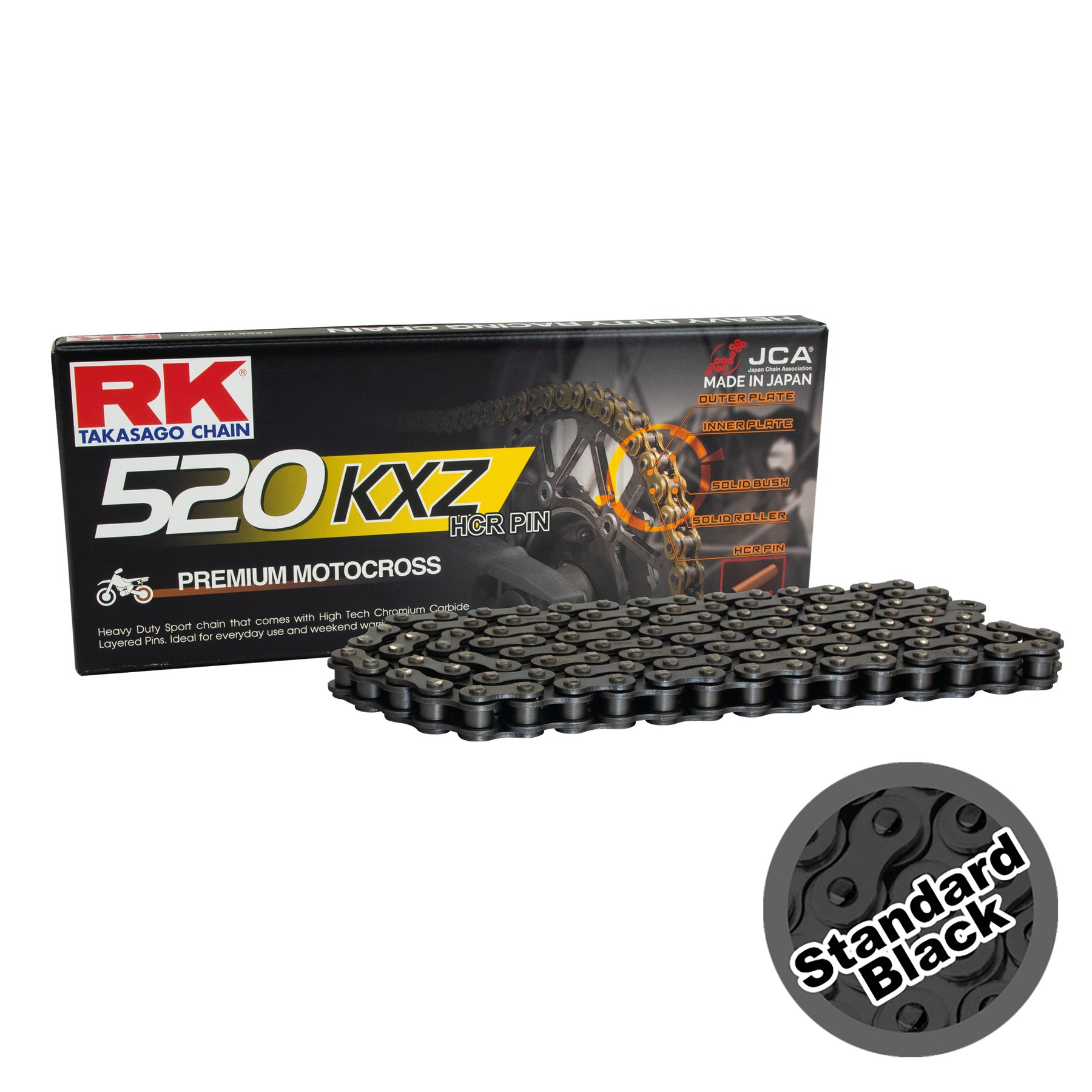 RK 520KXZ-106/120 Premium MX Chain