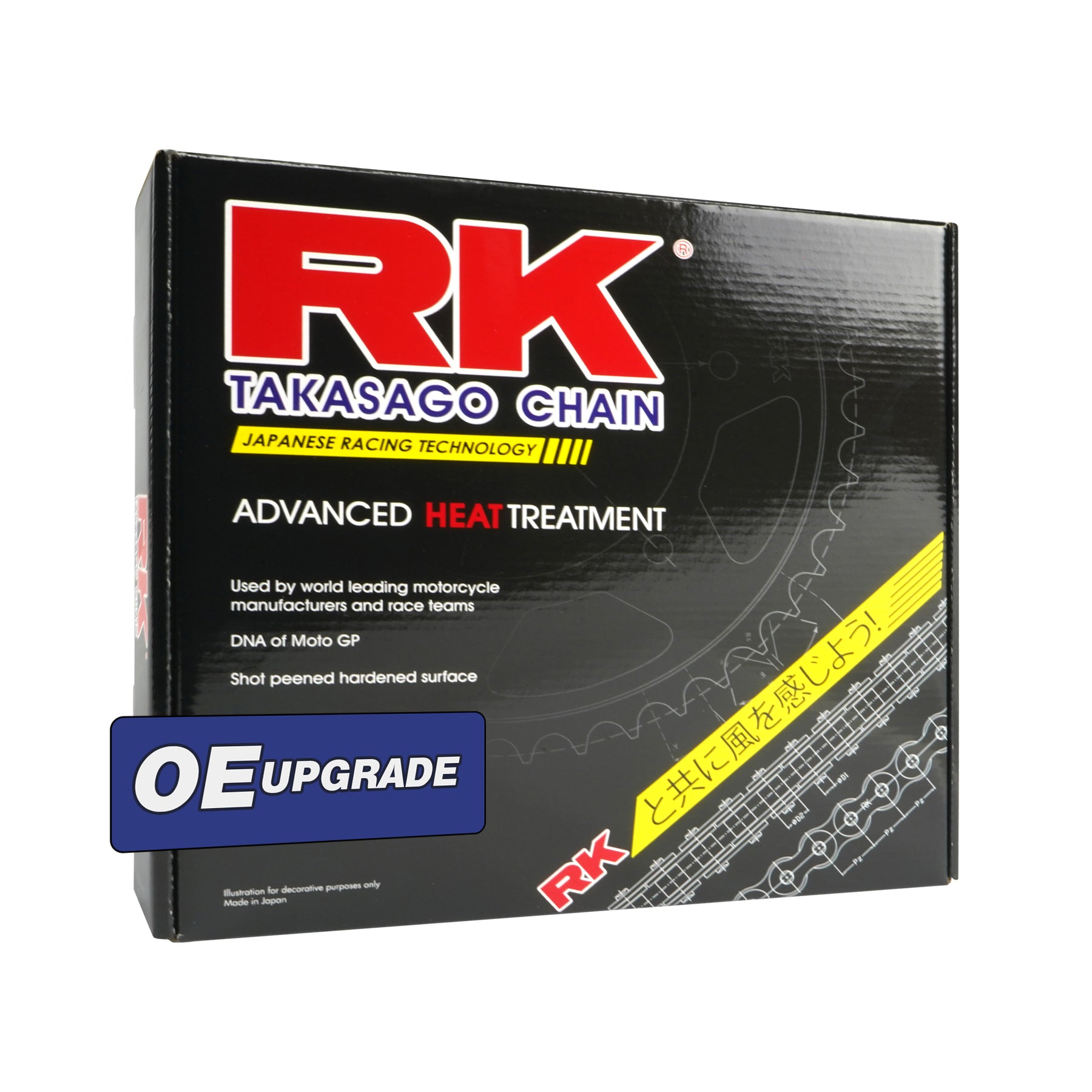 RK Upgrade Kit Kawasaki GPZ600 R (ZX600A1-A5) 85 - 90
