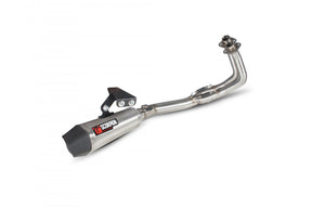Kawasaki ER6 F/N (2012–2016) Scorpion Exhaust Serket Taper Full System - Brushed Stainless