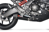 Kawasaki Versys 650 (2007–2014) Scorpion Exhaust Serket Taper Slip-on - Carbon Fibre